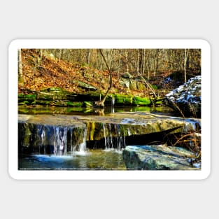 Flowing Waters Sticker